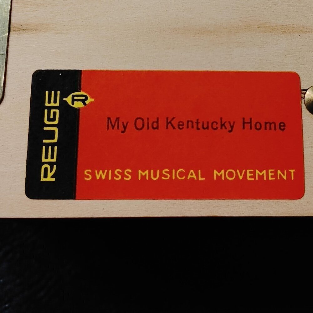 Reuge Music Box Swiss Musical Movement Vintage - Picture 11 of 13